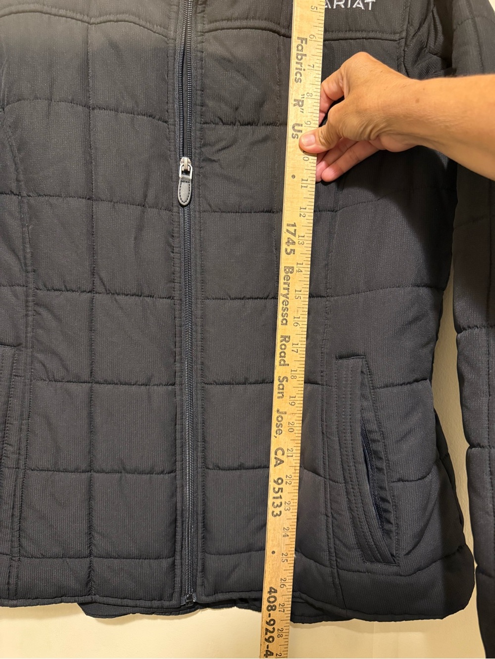 Ariat Womens Crius Insulated XL Black Quilted Jacket - Picture 5 of 16